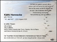 eine Anzeige